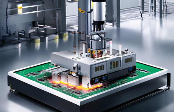 What is the reflow process of SMT?